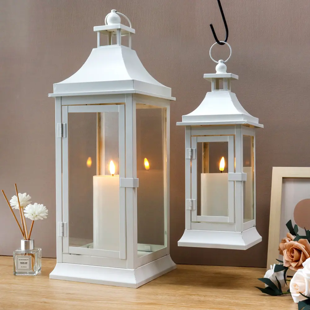 White Candle Lantern by NEW IMAGE 9