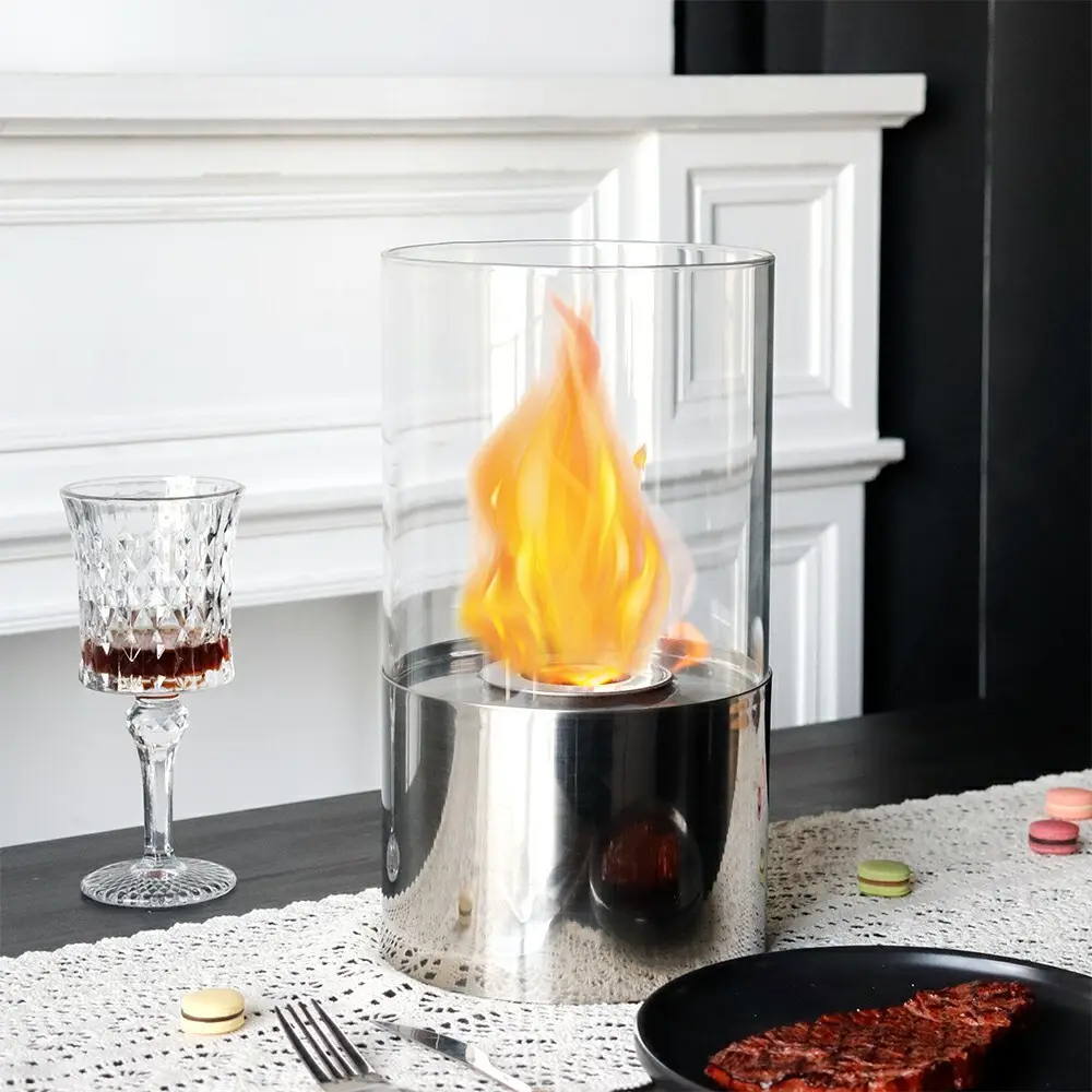 Outdoor Dining Table with Fire Pit by NEW IMAGE 8