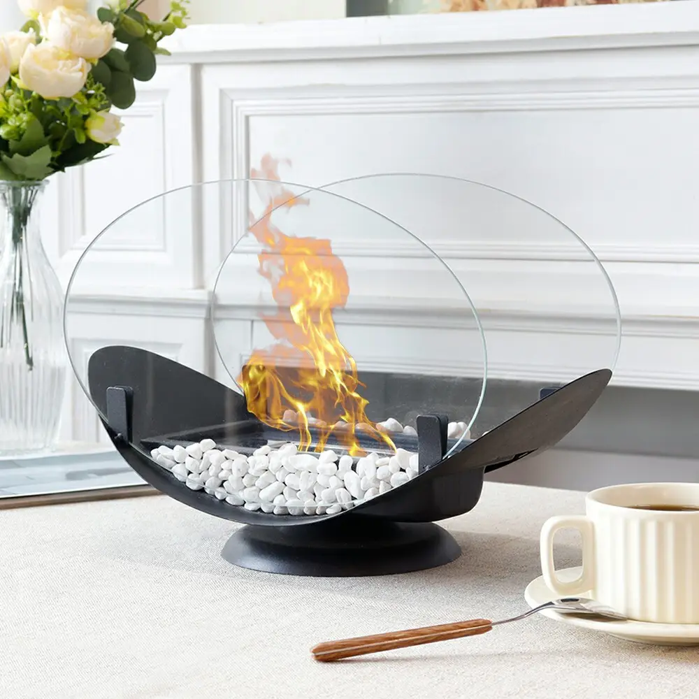Indoor Outdoor Portable Fireplace by NEW IMAGE 3