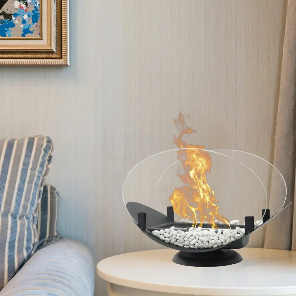 Indoor Outdoor Portable Fireplace by NEW IMAGE 4