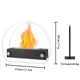 Portable Bio Ethanol Fireplace Home&Holiday&Wedding&Party Decor; Festival Gift by NEW IMAGE 4