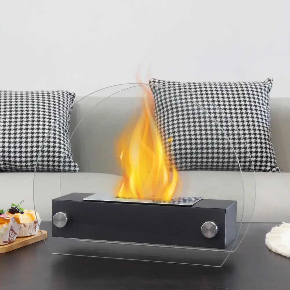 Portable Bio Ethanol Fireplace Home&Holiday&Wedding&Party Decor; Festival Gift by NEW IMAGE 7
