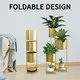 Gold Planter Stand Contemporary Wholesale - NEW IMAGE 6