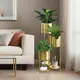 Gold Planter Stand Contemporary Wholesale - NEW IMAGE 4