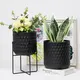 Corten Steel Planters 22*22.5*50.5 Cm - - NEW IMAGE 5