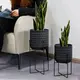 Corten Steel Planters 22*22.5*50.5 Cm - - NEW IMAGE 7