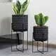 Corten Steel Planters 22*22.5*50.5 Cm - - NEW IMAGE 2