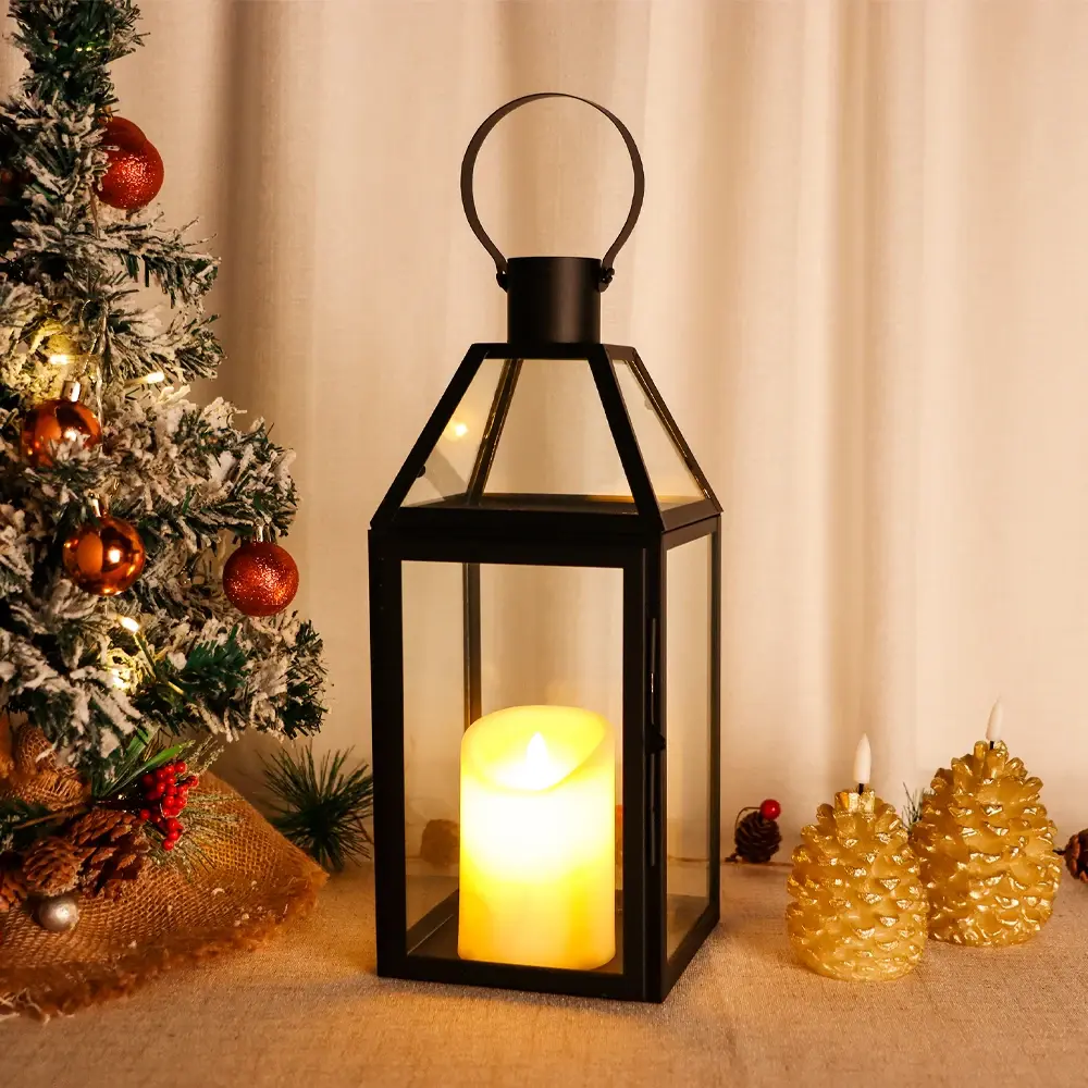 Christmas Candle Lantern 40*40*41.5cm 4pcs/carton 6.53kgs Wholesale - NEW IMAGE 6