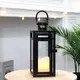 Square Pillar Candle Holders Silver by NEW IMAGE 4