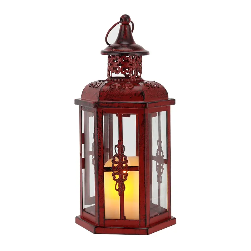 Candlestick Lantern Iron - - NEW IMAGE 4