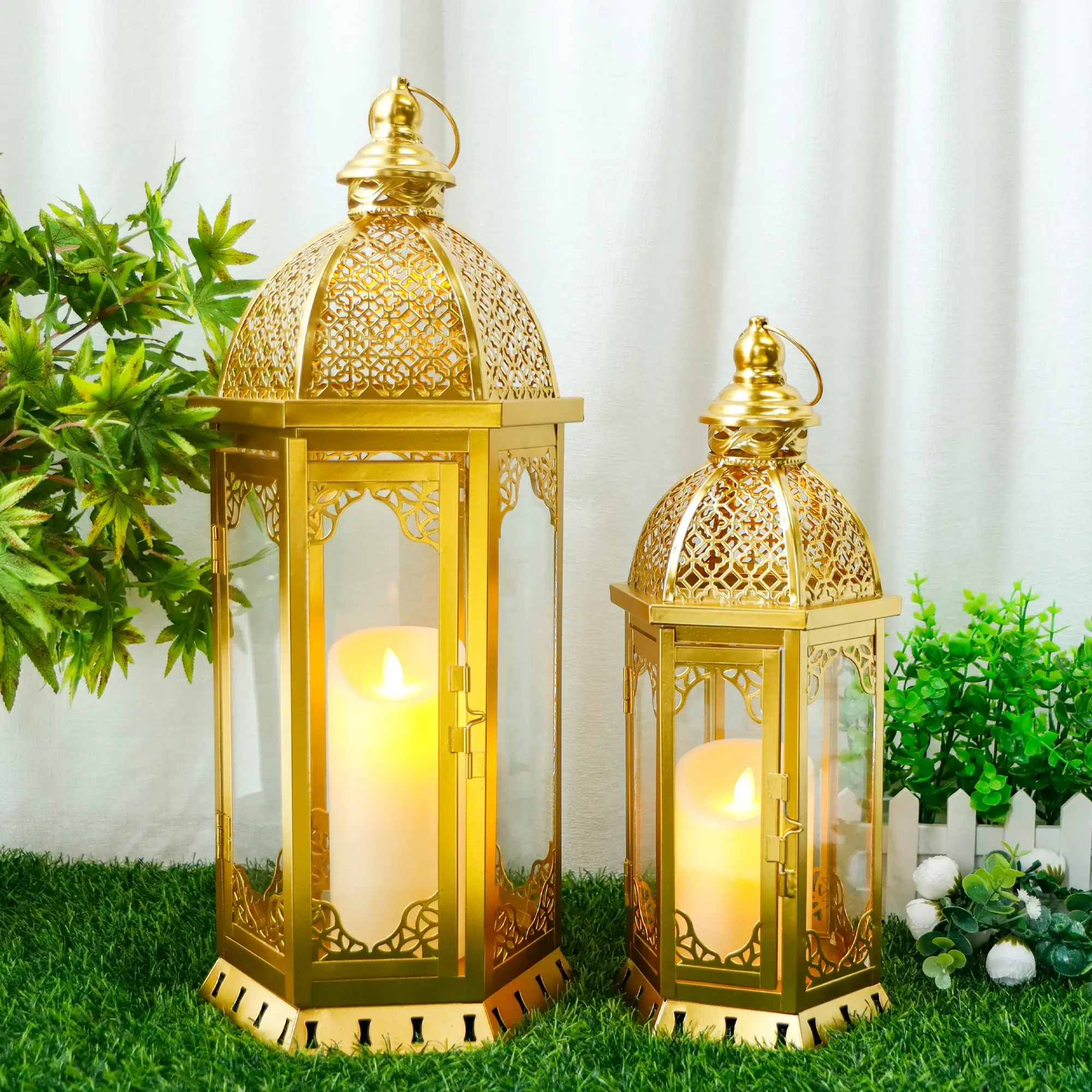 Candle Lantern Decor Candle Lantern - - NEW IMAGE 4