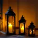 Black Candle Lantern Silver by NEW IMAGE 6