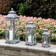 Black Candle Lantern Silver by NEW IMAGE 2