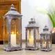 Black Candle Lantern Silver by NEW IMAGE 5
