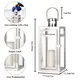 Outdoor Candle Holder Lantern 17.5*17.5*35cm Wholesale - NEW IMAGE 2