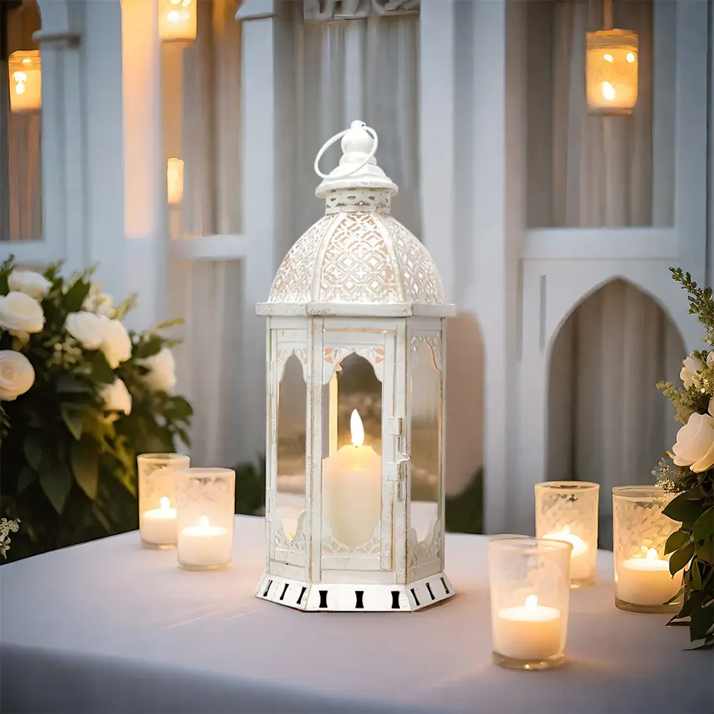 Candlestick Lantern 16*14*38 - - NEW IMAGE 5