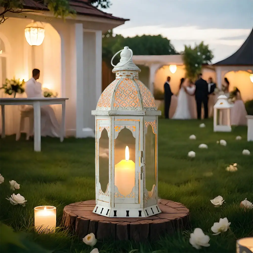 Candlestick Lantern 16*14*38 - - NEW IMAGE 6