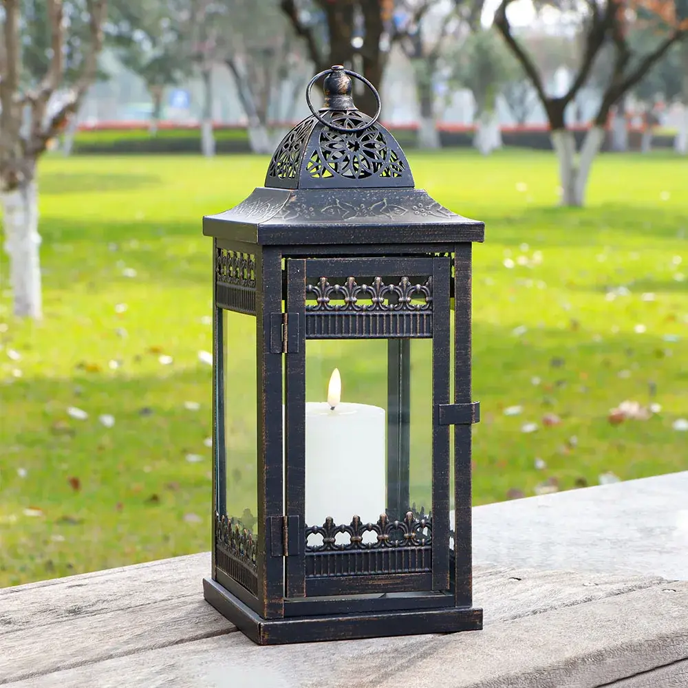 Metal Square Candle Holders Easter - - NEW IMAGE 3
