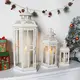 Christmas Candle Lantern Iron - - NEW IMAGE 4