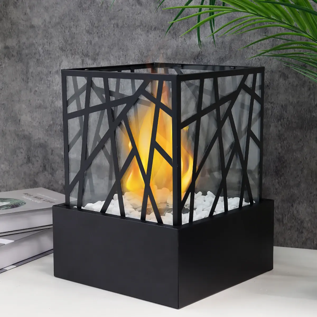 Indoor Tabletop Fireplace Dining Room Wholesale - NEW IMAGE 7