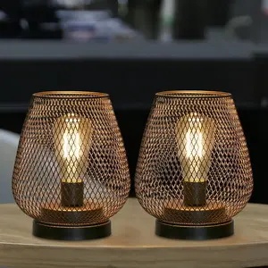 Cage Table Lamp AAA Battery - - NEW IMAGE 3