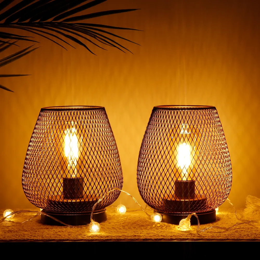 Cage Table Lamp AAA Battery - - NEW IMAGE 2