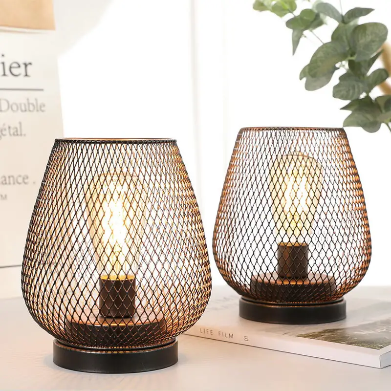 Cage Table Lamp AAA Battery - - NEW IMAGE 4