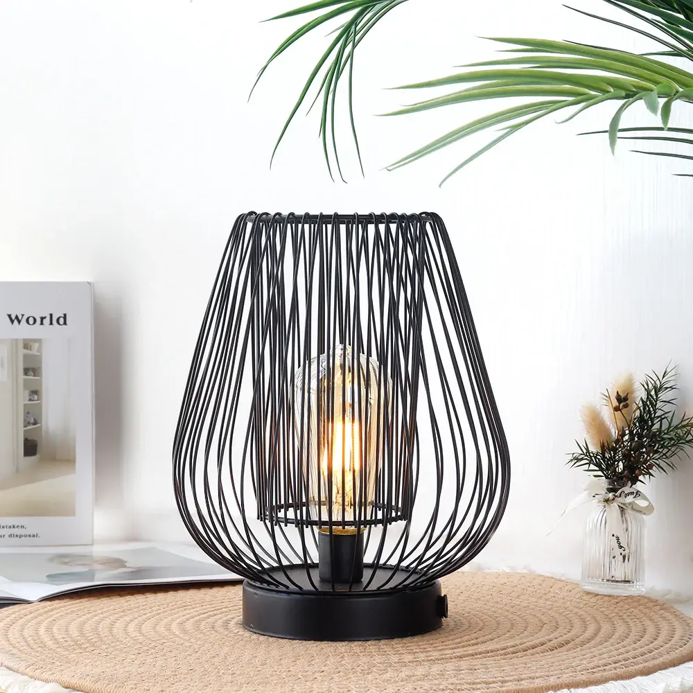 Battery Operated Nightstand Lamp Middle - - NEW IMAGE 5