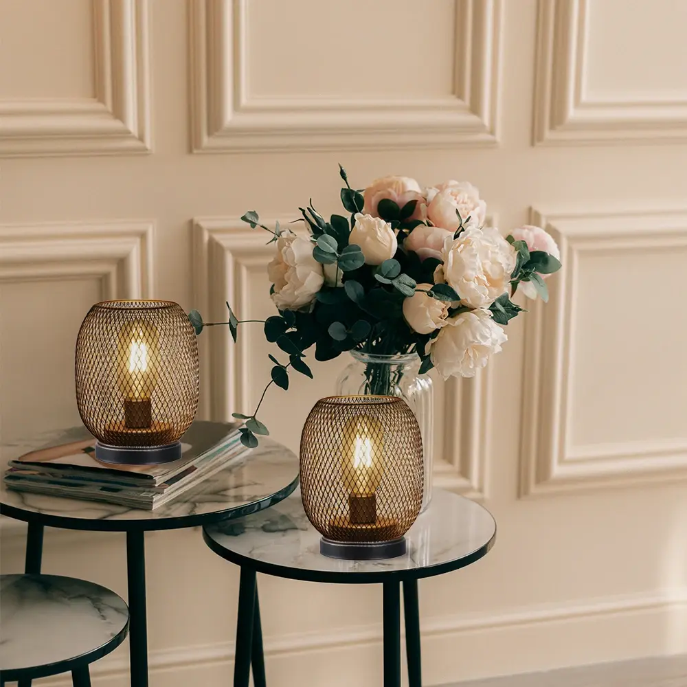 Lantern Style Table Lamps Living Room - - NEW IMAGE 7