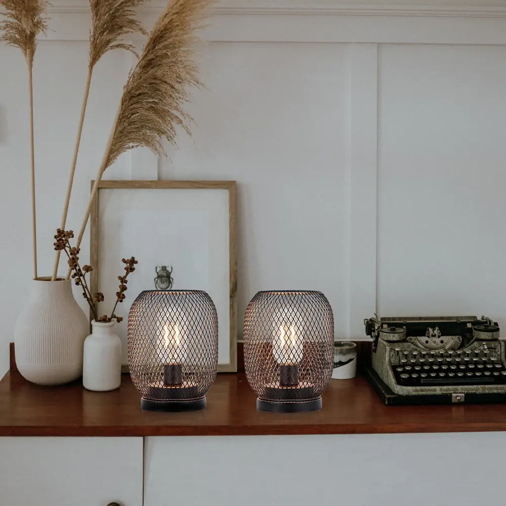 Lantern Style Table Lamps Living Room - - NEW IMAGE 6