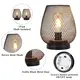 Battery Operated Table Lamps Metal - - NEW IMAGE 5