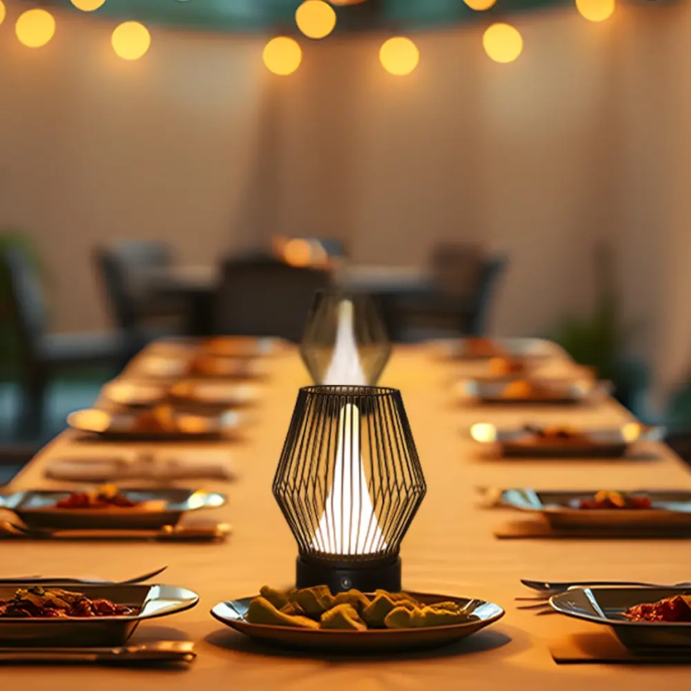 Decorative Solar Table Lights 37*38*52 Cm by NEW IMAGE 3