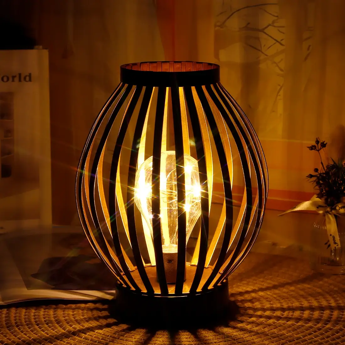 Battery Powered Living Room Lamps Home Wedding Table Decoration Wholesale - NEW IMAGE 6