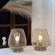 Black Birdcage Table Lamp 3AAA Battery by NEW IMAGE 5