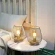 Black Birdcage Table Lamp 3AAA Battery by NEW IMAGE 2