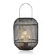 Metal Cage Table Lamp Black - - NEW IMAGE 2