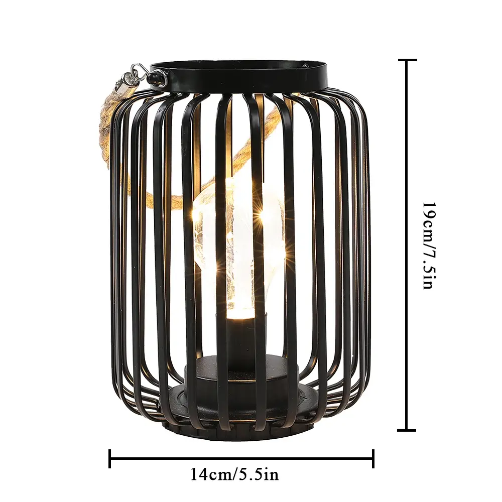 Cage Style Table Lamps 0.6kgs - - NEW IMAGE 7