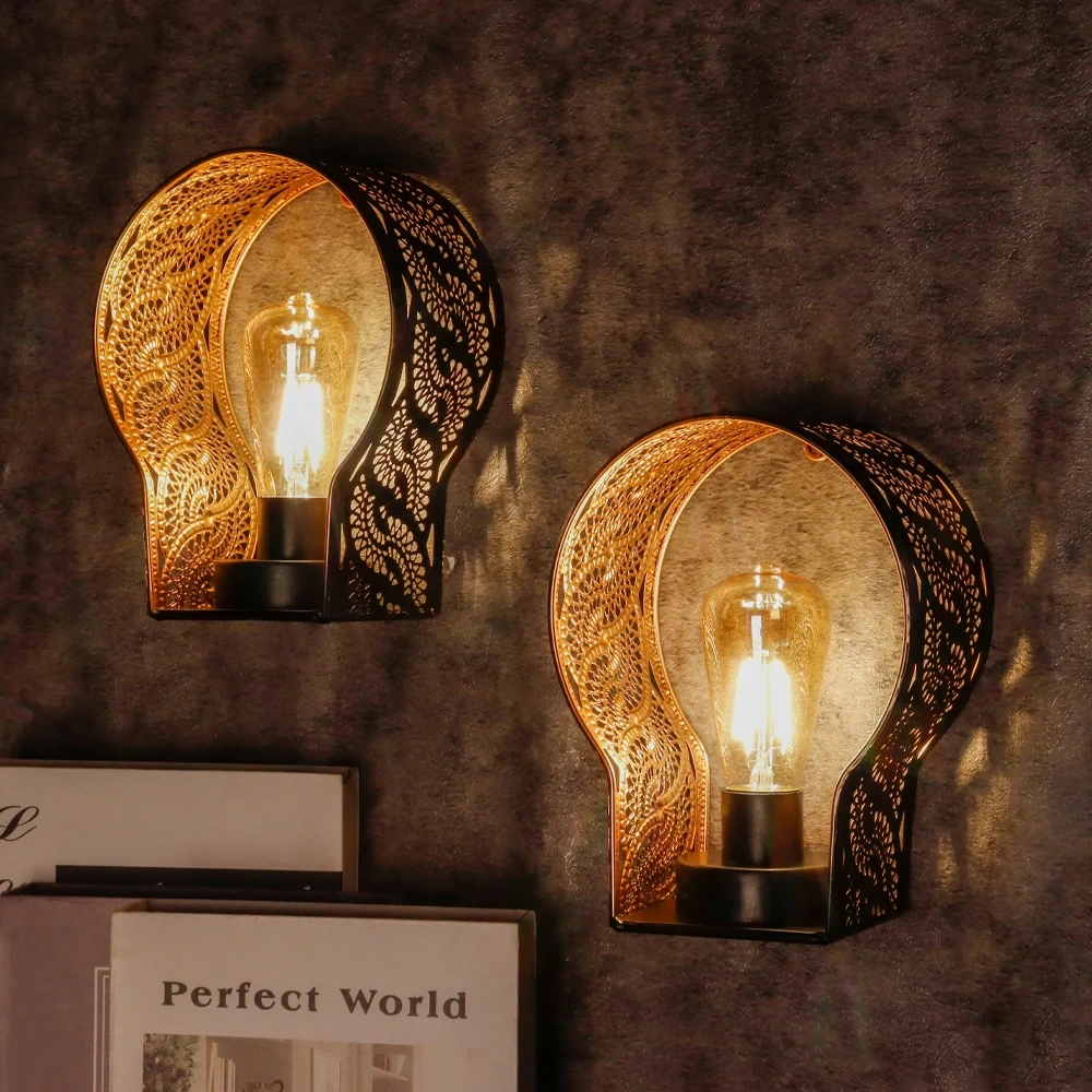 Lampada da tavolo a batteria a forma unica di vendita calda Lampada da parete a sospensione portatile adatta per decorazioni natalizie 1