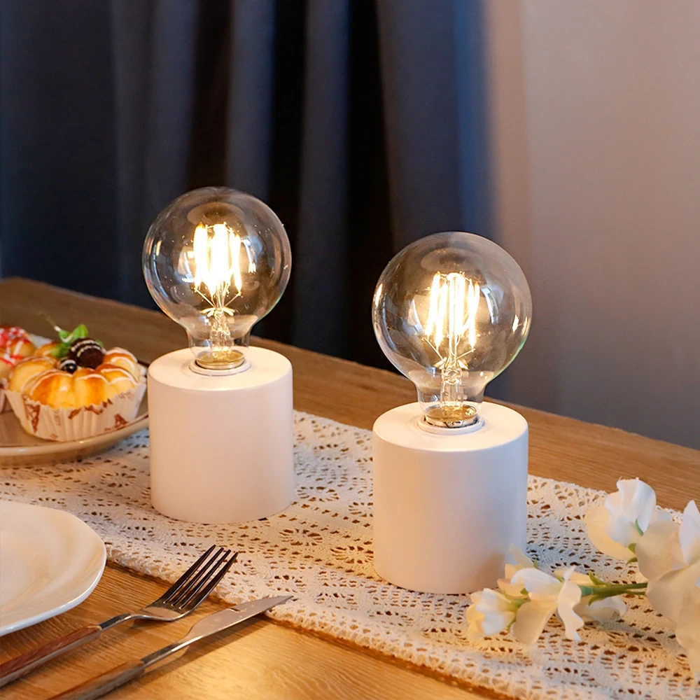 Lampada da tavolo a LED per ufficio, camera da letto, decorazione da comodino, lampada da notte, decorazione per la casa, luce notturna a LED 1
