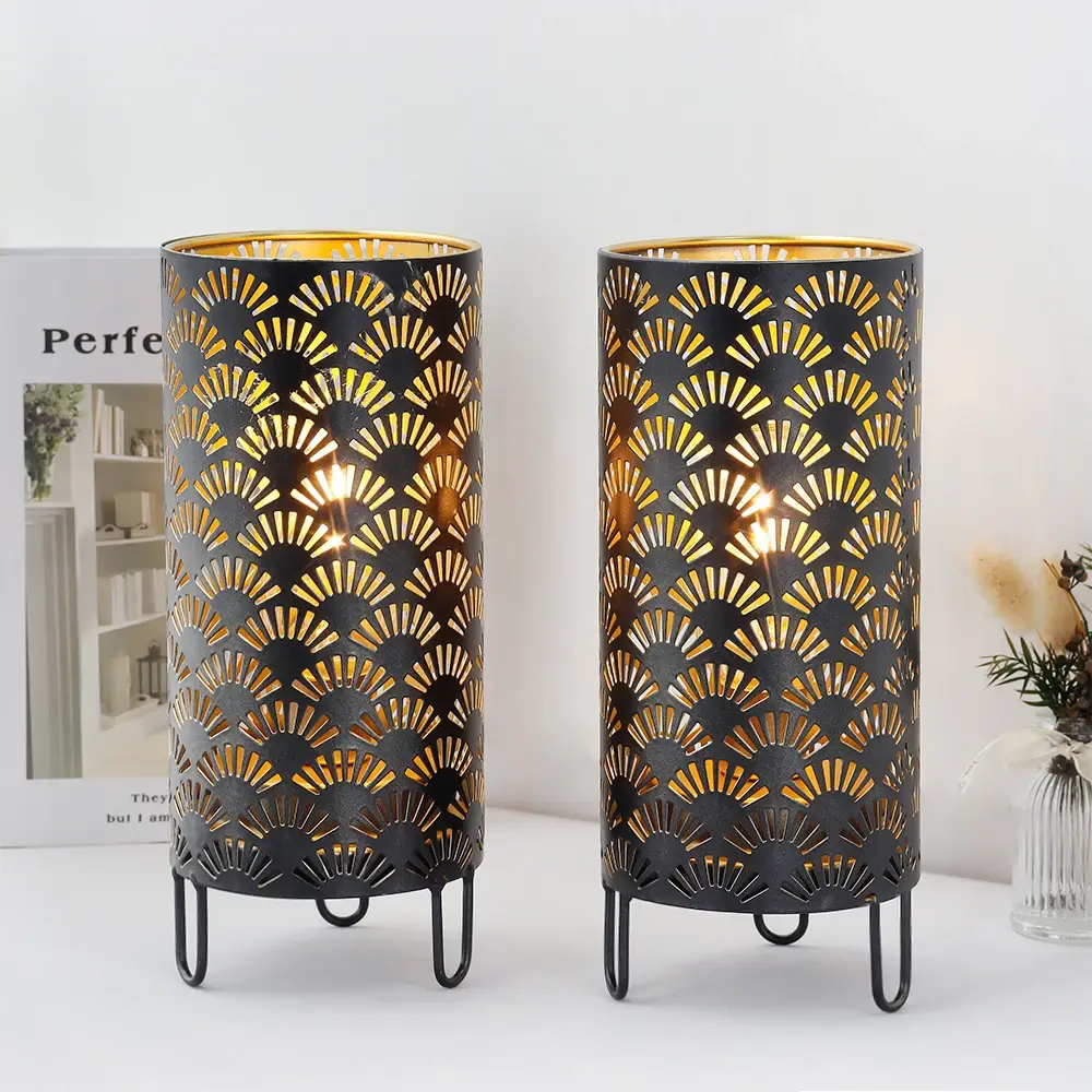 Battery Operated Nightstand Lamp 10.5*10.5*23.5 Cm Wholesale - NEW IMAGE 6