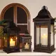 Square Black Candle Holder 11*11*24 - - NEW IMAGE 7