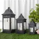 Square Black Candle Holder 11*11*24 - - NEW IMAGE 3