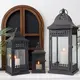 Square Black Candle Holder 11*11*24 - - NEW IMAGE 6