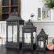 Square Black Candle Holder 11*11*24 - - NEW IMAGE 4