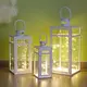 Black Candle Lantern 12*12*30cm - - NEW IMAGE 4
