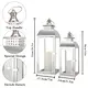 Metal Candle Lantern Home Lighting Decoration - - NEW IMAGE 7