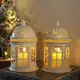 Gold Lantern Candle Holder 1.06kgs by NEW IMAGE 4