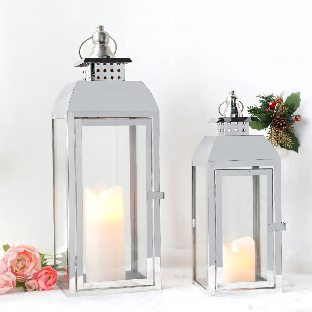 Large Outdoor Candle Lanterns NO - - NEW IMAGE 4