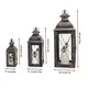 Hurricane Lanterns for Candles Iron & Glass - - NEW IMAGE 7