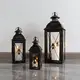 Hurricane Lanterns for Candles Iron & Glass - - NEW IMAGE 5